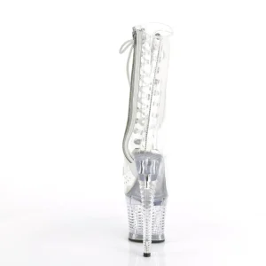 Transparent 18 cm SPECTATOR-1040C bottines de striptease
