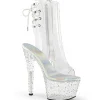 Transparent 15 cm STARDANCE-1018C-7 bottines plateforme pour femmes