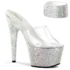 Transparent Strass 18 cm BEJEWELED-712RS Plateforme Sandales Talons Hauts