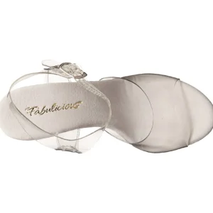 Transparent Strass 13 cm COCKTAIL-508SDT Sandales Talons Hauts