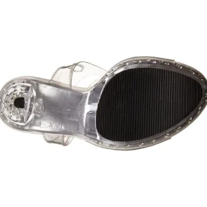 Transparent Strass 13 cm COCKTAIL-508SDT Sandales Talons Hauts