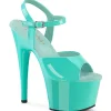 Turquoise 18 cm ADORE-709 pleaser sandales talons hauts femme