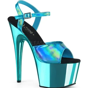 Turquoise 18 cm ADORE-709HGCH Hologramme talons avec plateforme