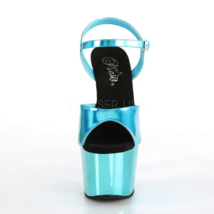 Turquoise 18 cm ADORE-709HGCH Hologramme talons avec plateforme