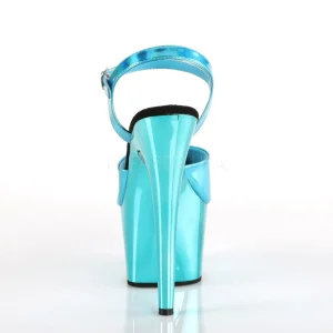 Turquoise 18 cm ADORE-709HGCH Hologramme talons avec plateforme