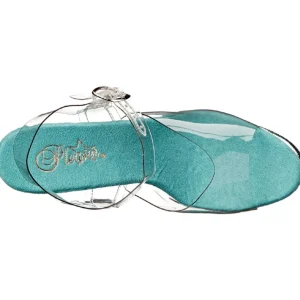 Turquoise 20 cm FLAMINGO-808 Chrome Plateforme Talons Hauts
