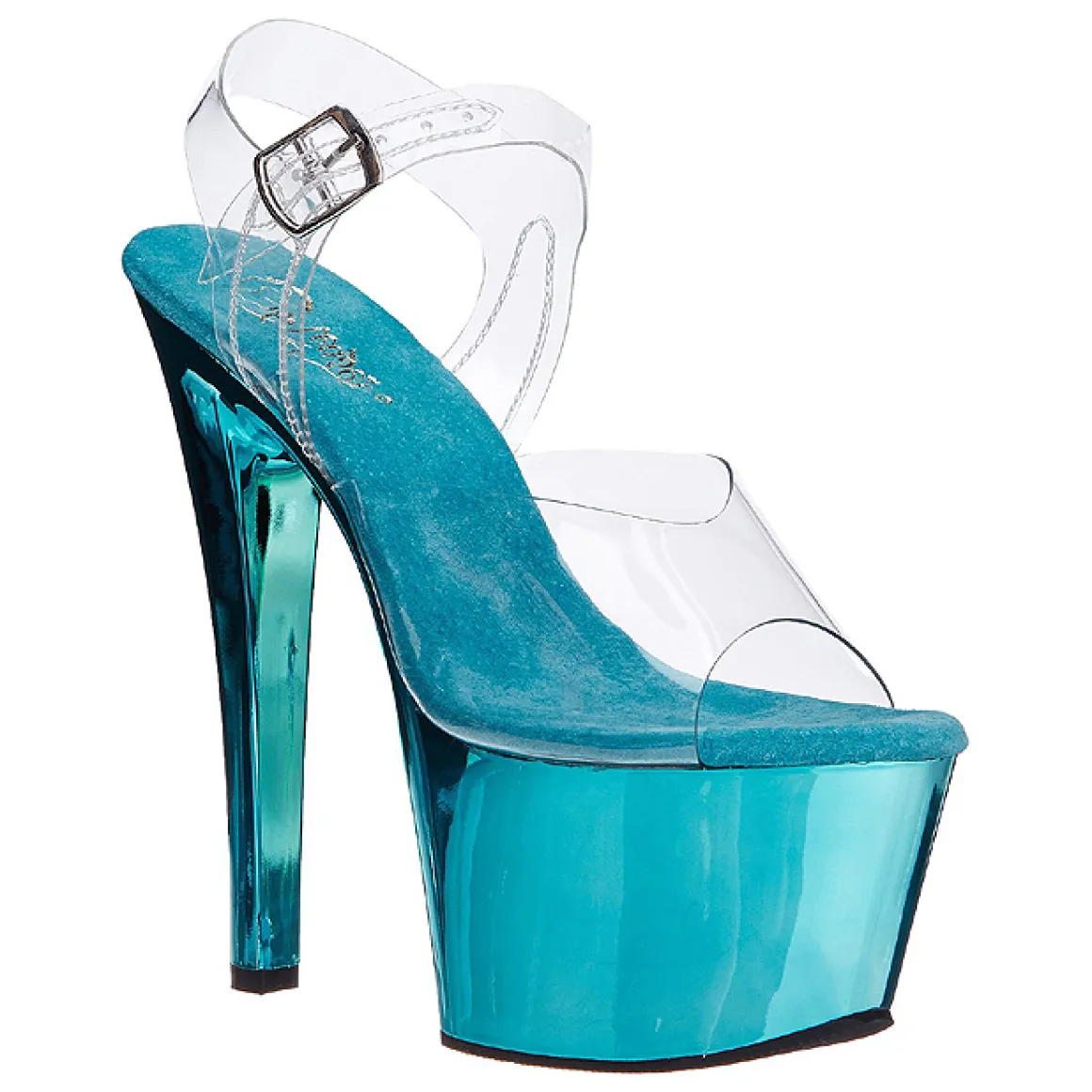 turquoise_transparent__cm_0.webp Turquoise Transparent 18 cm SKY-308 Plateforme Haut Talon