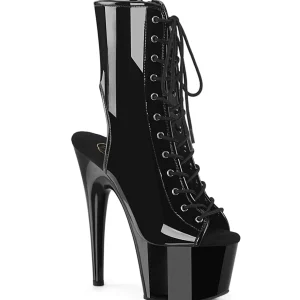 Vegan 18 cm ADORE-1016 bottines à talons bout ouvert