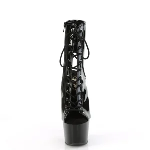 Vegan 18 cm ADORE-1016 bottines à talons bout ouvert