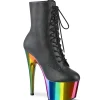 Vegan 18 cm ADORE-1020RC bottines plateforme de pole dance