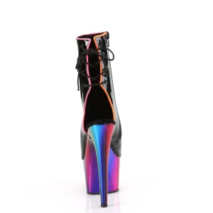 Vegan 18 cm ADORE-1018RC-02 bottines à talons bout ouvert