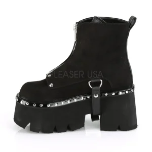 Vegan 9 cm ASHES-100 bottines demoniacult plateforme
