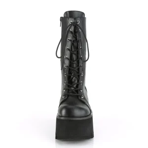 Vegan 9 cm ASHES-105 demoniacult plateforme bottines alternative noir