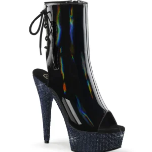 Vegan 15 cm BEJ-1018DM-6 bottines à talons bout ouvert