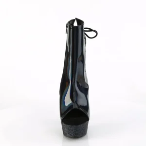 Vegan 15 cm BEJ-1018DM-6 bottines à talons bout ouvert