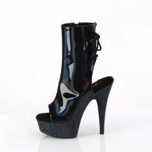 Vegan 15 cm BEJ-1018DM-6 bottines à talons bout ouvert