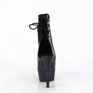 Vegan 15 cm BEJ-1018DM-6 bottines à talons bout ouvert