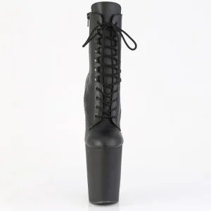 Vegan 23 cm BEWITCHED Heelless bottines pony talons noires