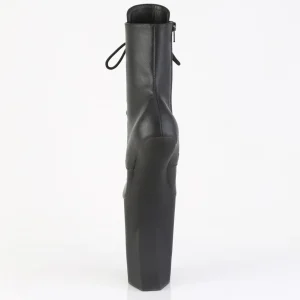 Vegan 23 cm BEWITCHED Heelless bottines pony talons noires