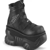 Vegan 7,5 cm BOXER-70 bottines demoniacult - bottines de cyberpunk unisex