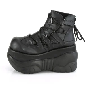 Vegan 10 cm BOXER-13 bottines demoniacult - bottines de cyberpunk unisex