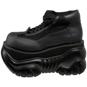 Vegan 10,5 cm BOXER-01 chaussures demoniacult plateforme punk unisex