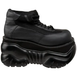 Vegan 10,5 cm BOXER-01 chaussures demoniacult plateforme punk unisex
