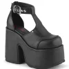 Vegan 13 cm CAMEL-103 chaussures plateforme épais talon haut chunky heels