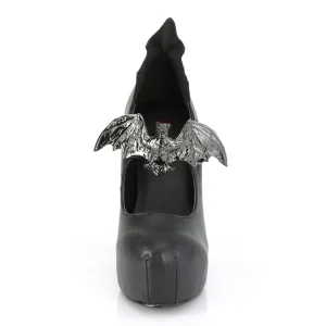 Vegan 13 cm DEMON-18 gothic escarpins plateforme cachée