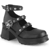 Vegan 7 cm DemoniaCult BRATTY-30 chaussure plateforme chunky talon épais