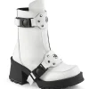 Vegan 7 cm DemoniaCult BRATTY-56-2 bottines plateforme chunky talons épais