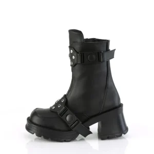 Vegan 7 cm DemoniaCult BRATTY-56 bottines plateforme chunky talons épais