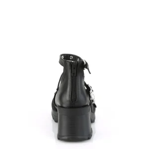 Vegan 7 cm DemoniaCult BRATTY-30 chaussure plateforme chunky talon épais