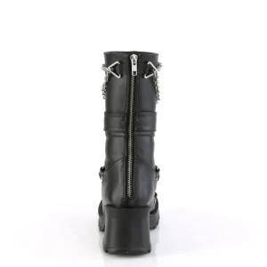 Vegan 7 cm DemoniaCult BRATTY-120 bottes plateforme chunky talons épais