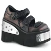 Vegan 11,5 cm DemoniaCult KERA-13 chaussures lolita plateforme