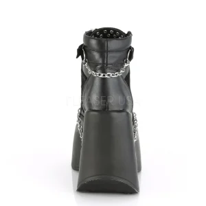 Vegan 13 cm DYNAMITE-101 demoniacult bottines talon compensé