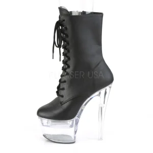 Vegan 18 cm FLASH-1020-7 bottines poledance plateforme lumineuses LED