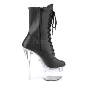 Vegan 18 cm FLASH-1020-7 bottines poledance plateforme lumineuses LED