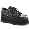 Vegan 7 cm GRAVEDIGGER-04 Chaussures Gothiques Hommes Plateforme
