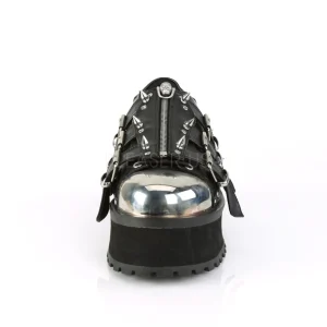 Vegan 7 cm GRAVEDIGGER-03 Chaussures Gothiques Hommes Plateforme