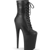 Vegan 23 cm INFINITY-1020PK talons très hauts - bottines plateforme extrême