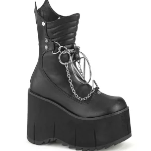 Vegan 11,5 cm KERA-130 demoniacult plateforme bottines alternative noir