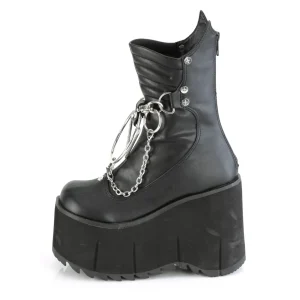 Vegan 11,5 cm KERA-130 demoniacult plateforme bottines alternative noir
