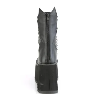 Vegan 11,5 cm KERA-130 demoniacult plateforme bottines alternative noir