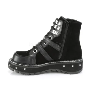 Vegan 3 cm LILITH-278 bottines demoniacult plateforme