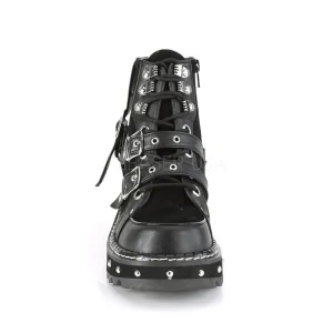 Vegan 3 cm LILITH-278 bottines demoniacult plateforme
