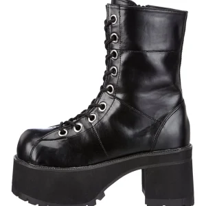 Vegan 9,5 cm RANGER-301 demoniacult plateforme bottines alternative noir