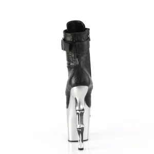 Vegan 20 cm RAPTURE1020STR bottines à talons hauts crâne