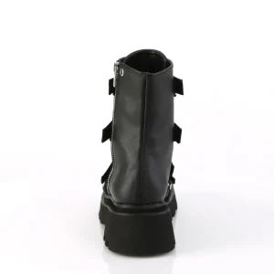 Vegan 6,5 cm RENEGADE-50 demoniacult plateforme bottines alternative noir