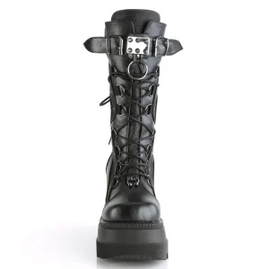 Vegan 11,5 cm SHAKER-70 bottes cyberpunk plateforme